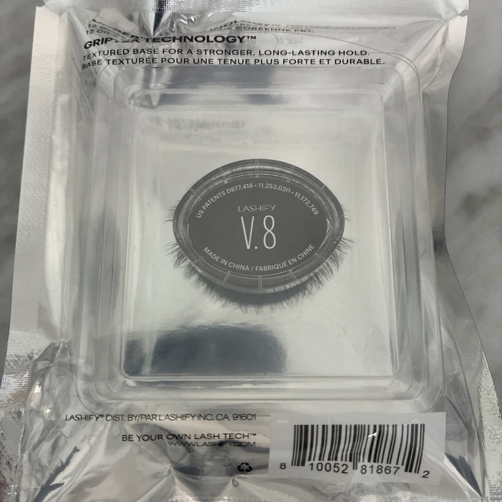 NEW! Lashify V.8 Gossamer Black Under Lash Extension False Eyelashes